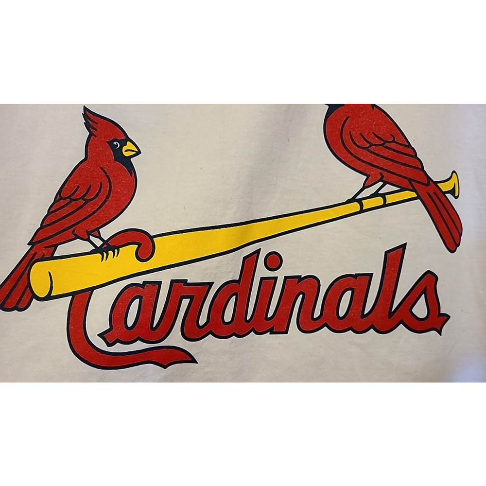 Vintage MLBPA Cardinals Pujols Long Sleeve Shirt 2XL XXL Majestic Players Choice - Picture 5 of 12